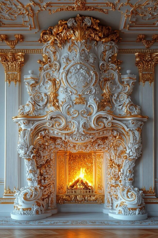 Romantic Rococo Flame