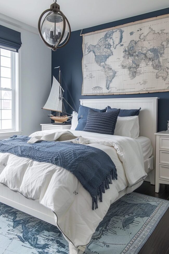 Sailing Adventure-Inspired Bedroom