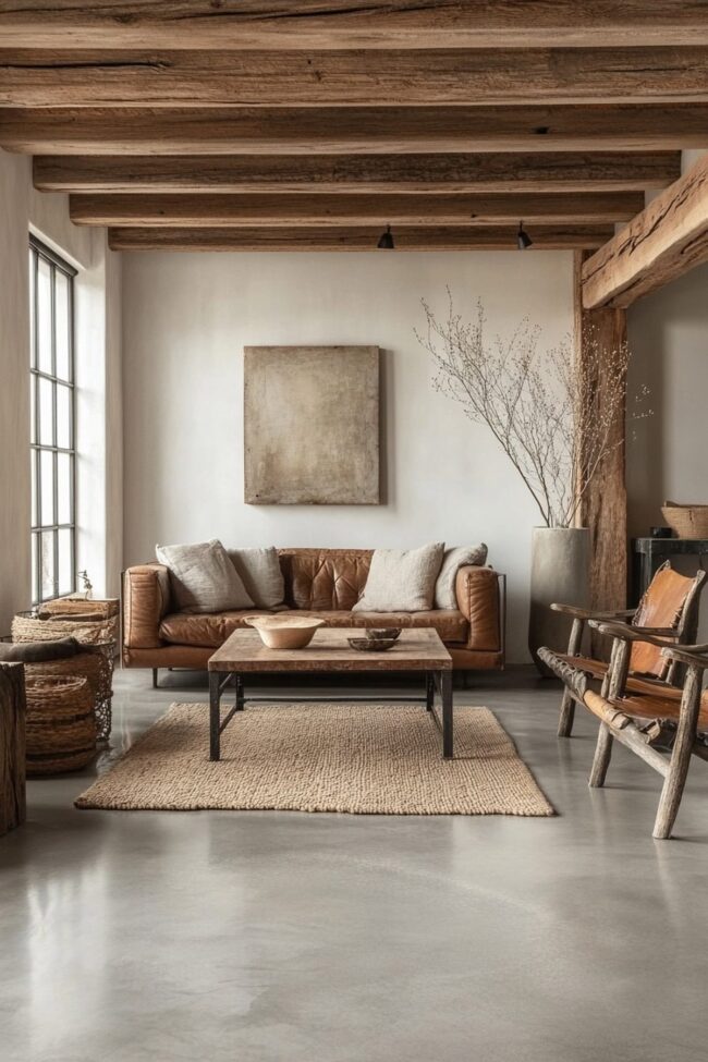 Minimalist Rustic Parlor