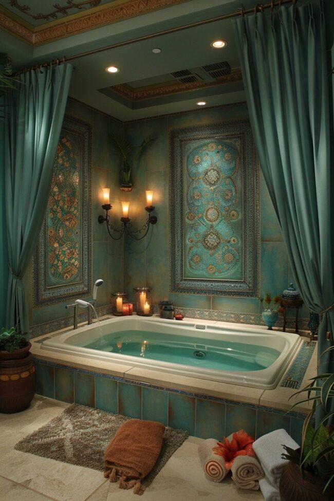 Tranquil Afrohemian Oasis