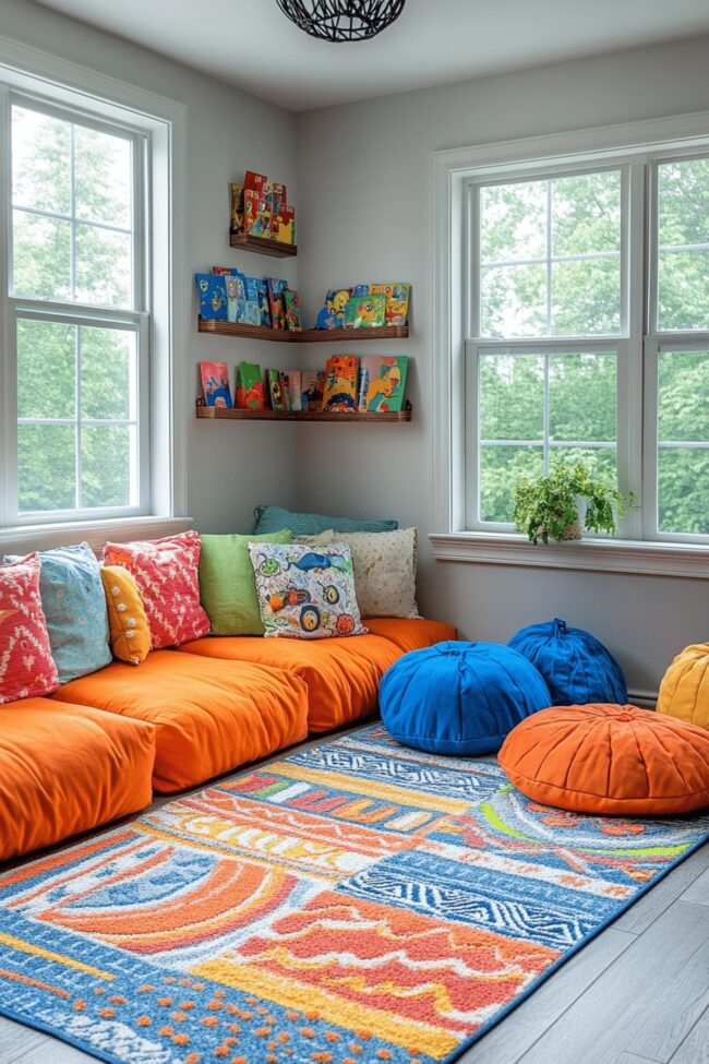 Farmhouse-Inspired Playroom Design