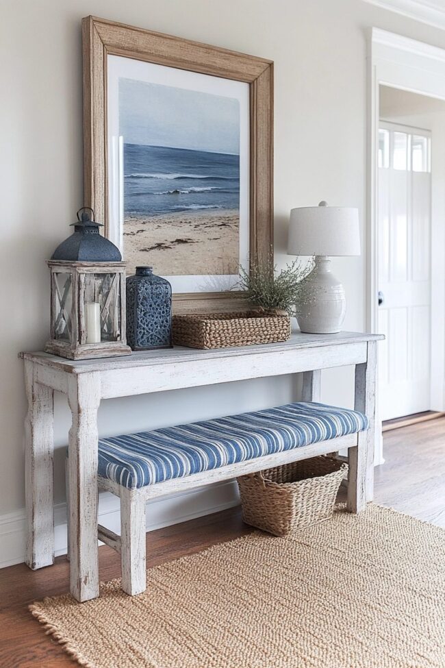 Seaside Inspired Entryway