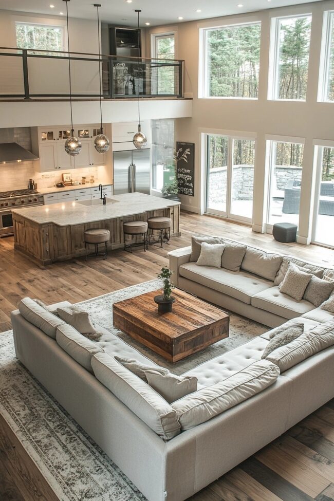 Open Concept Contemporary Hub