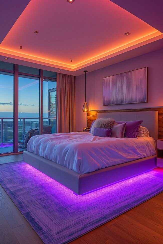 Mood-Enhancing LED Lighting Systems