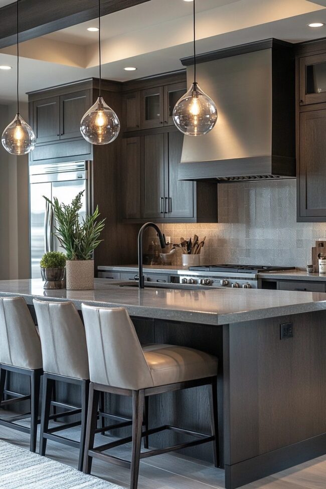 Contemporary Soft Kitchen Design
