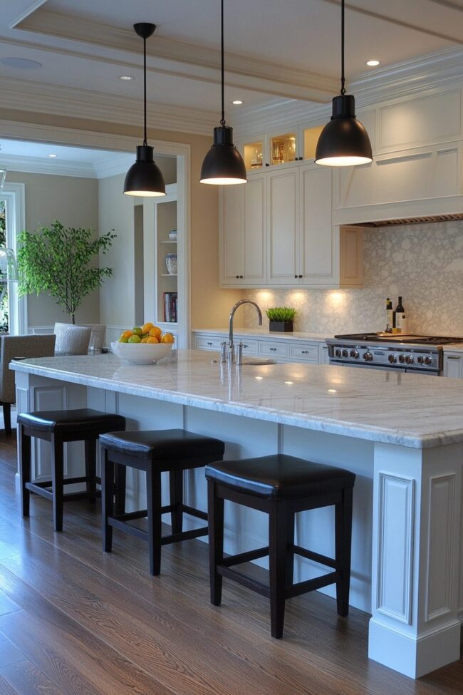 Clean-lined Style Kitchen