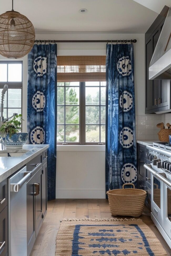 Artisan Shibori Drapery