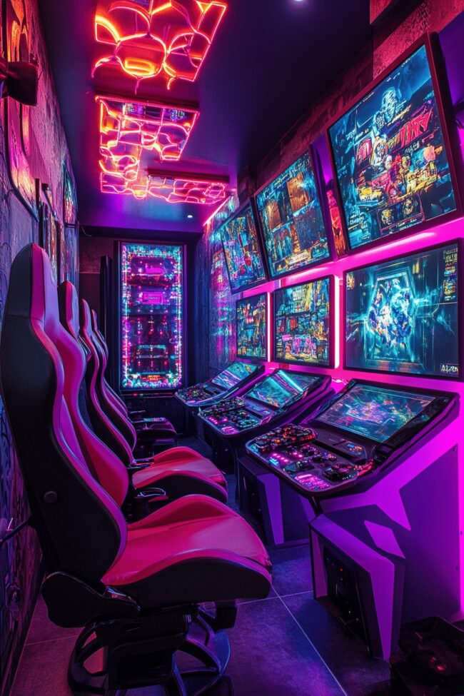 State-of-the-Art Gaming Room