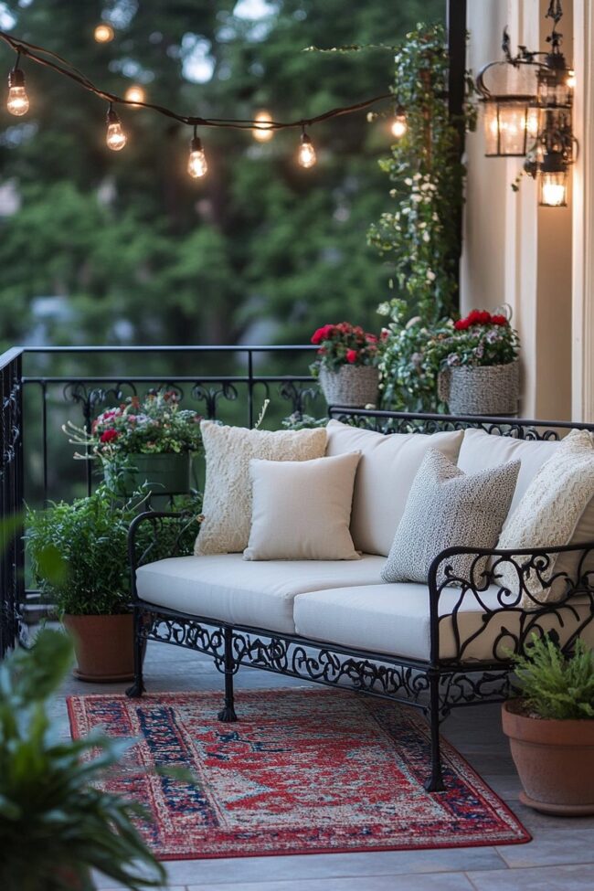 Charming Retro Balcony Designs