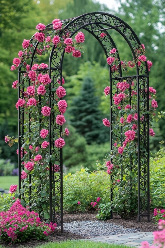 Artisanal Metal Garden Features
