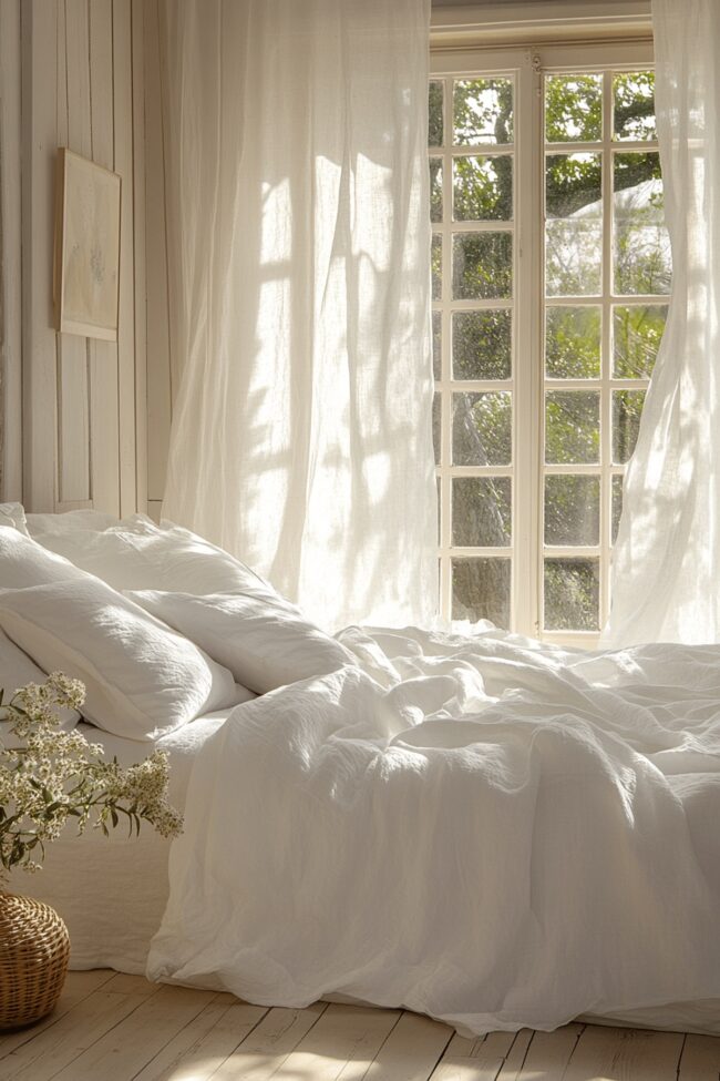 Crisp White Cotton Haven
