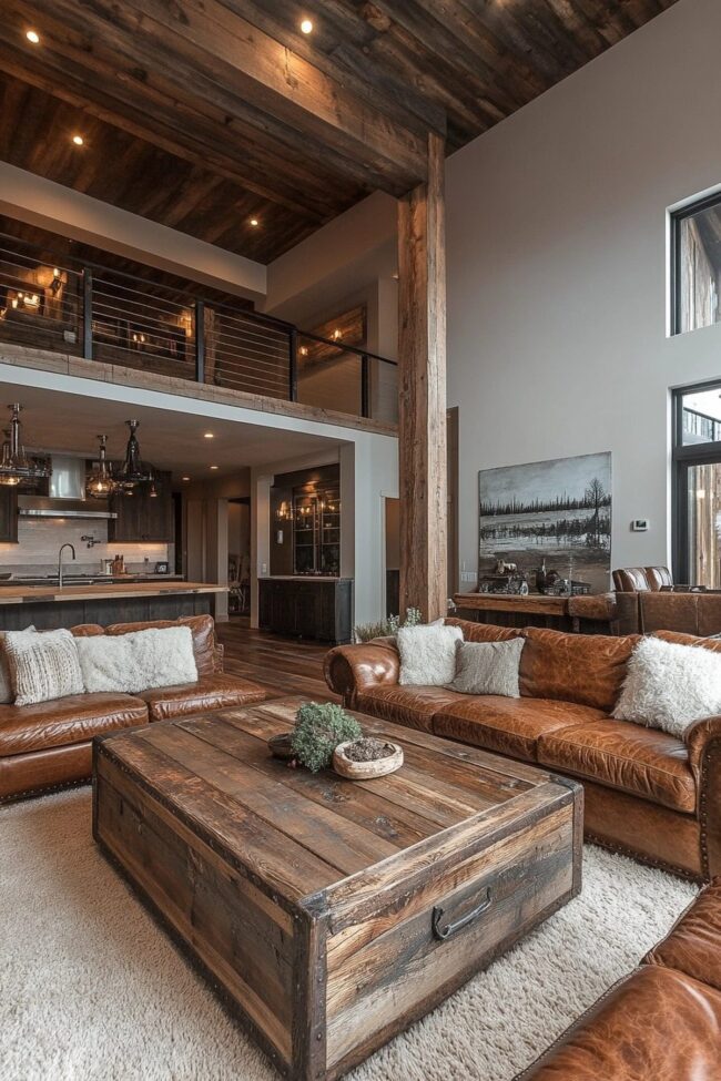 Sleek Rustic Sanctuary