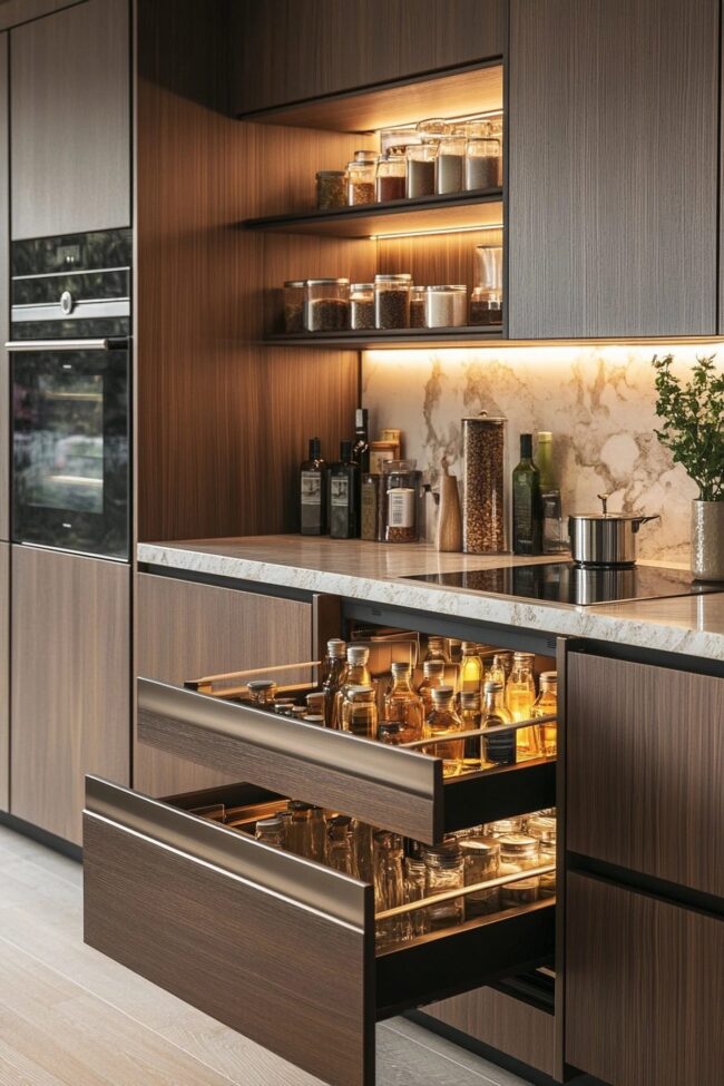 Customized Calm Kitchen