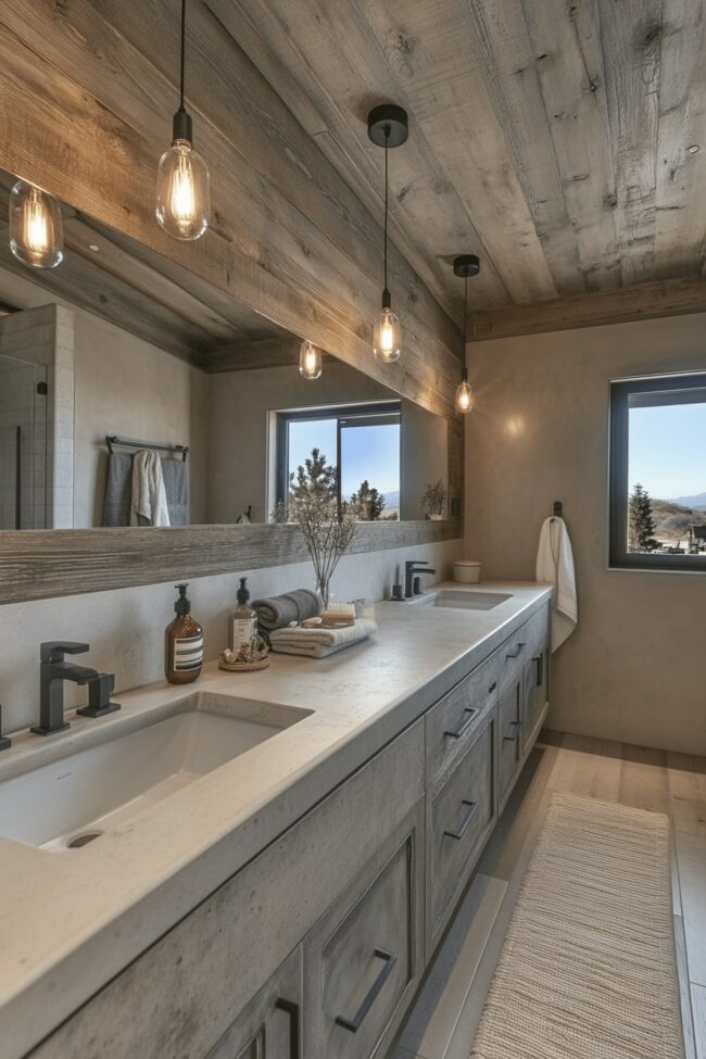 Warehouse-Inspired Bathroom Design