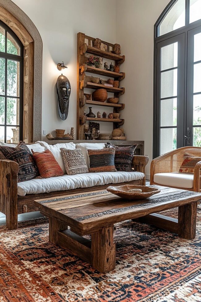Artisanal Crafted Living Room