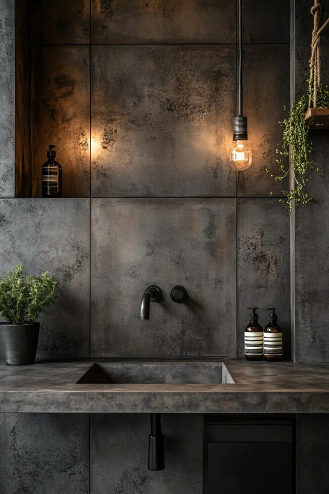 Polished Concrete Restrooms