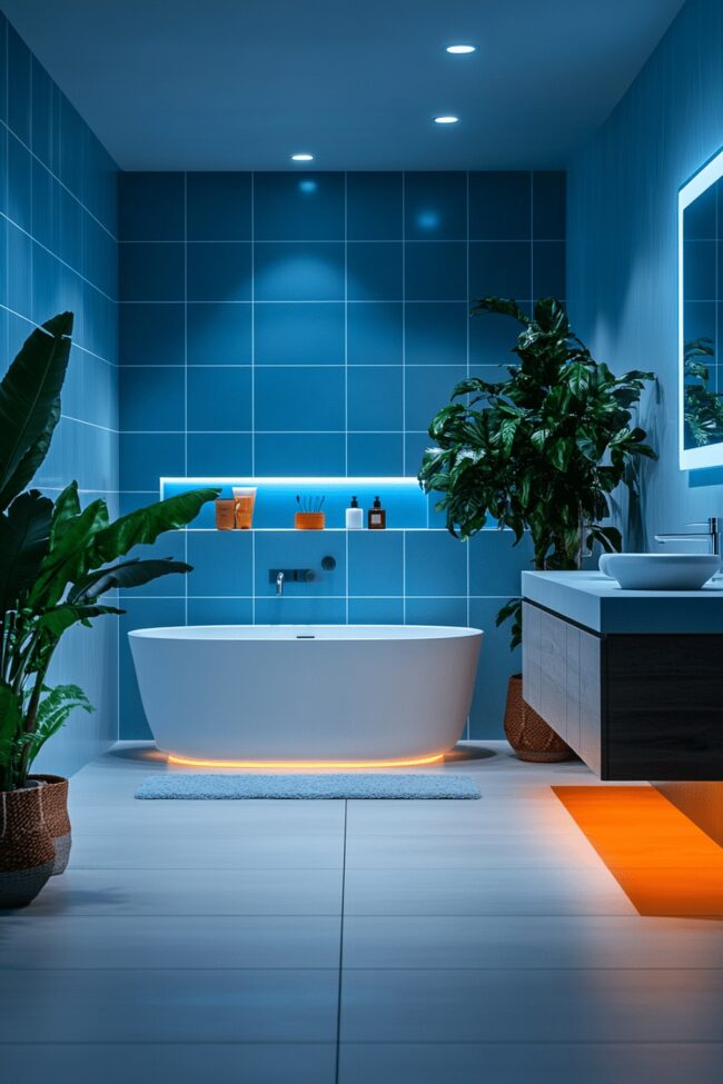 Smart and Tech-Savvy Bathroom