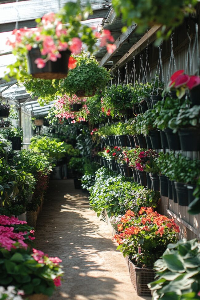 Vertical Gardens and Hanging Planters