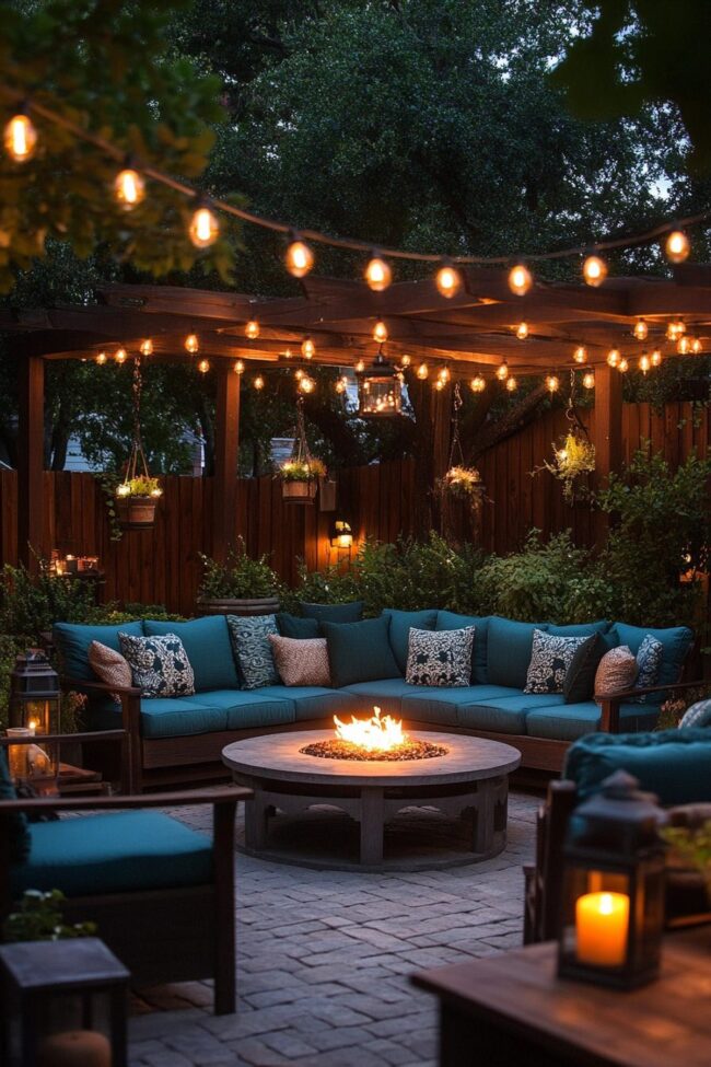 Nighttime Lounges Beneath the Stars