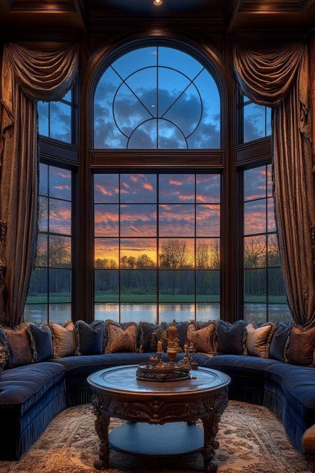 Moody Lounge Aesthetics