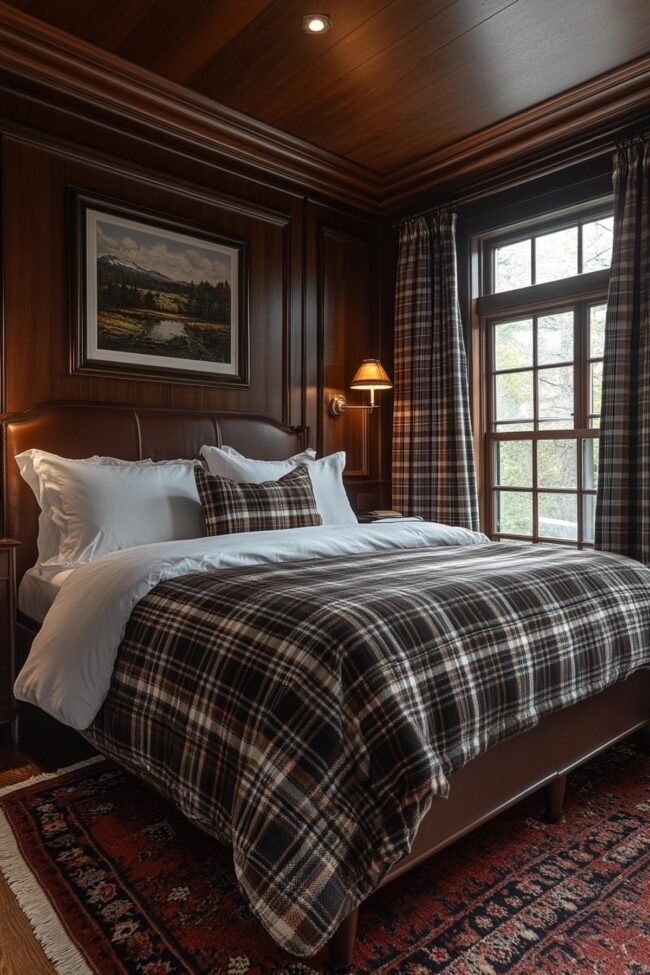Timeless Tartan Guest Suite Design