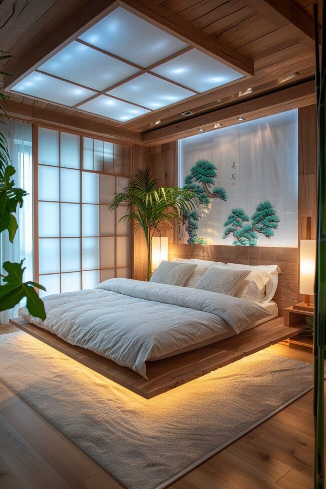 Tranquil LED Zen Bedroom Lights