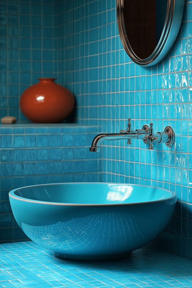 Retro Blue Escape