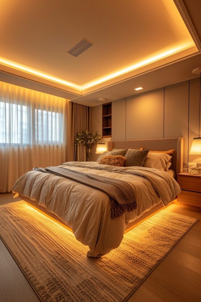 Seamless LED Ceiling Illuminations