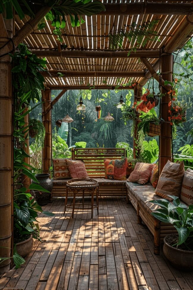 Eclectic Bamboo Retreat