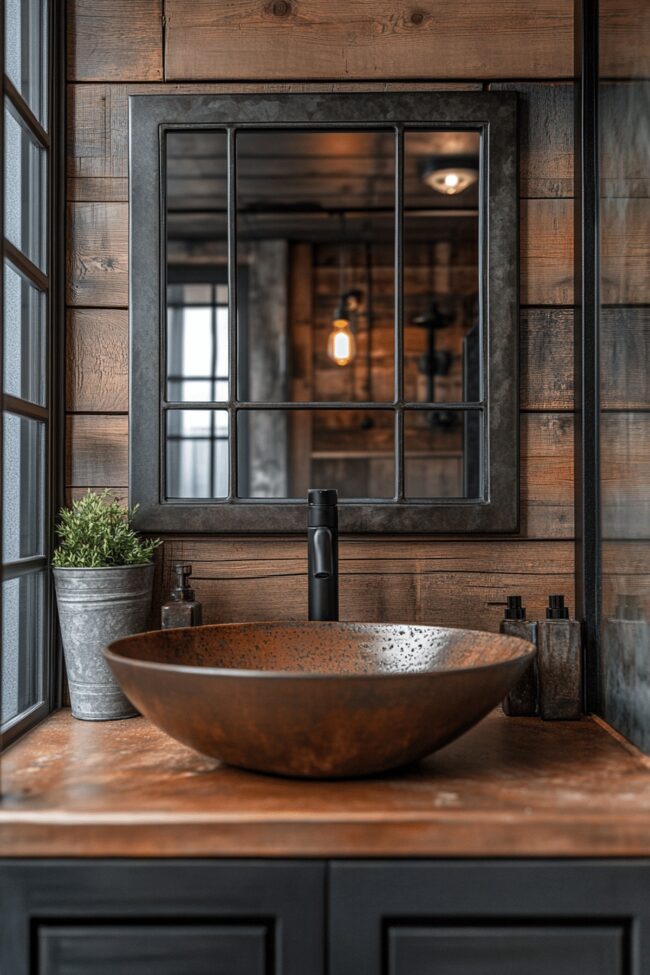 Factory Window Mirror Inspiration
