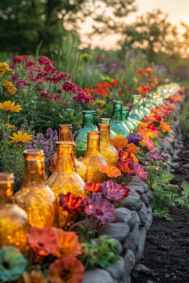 Vintage Bottle Accents