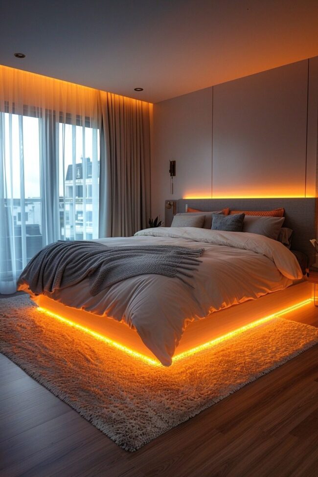 Night-Sensitive LED Pathway Lights