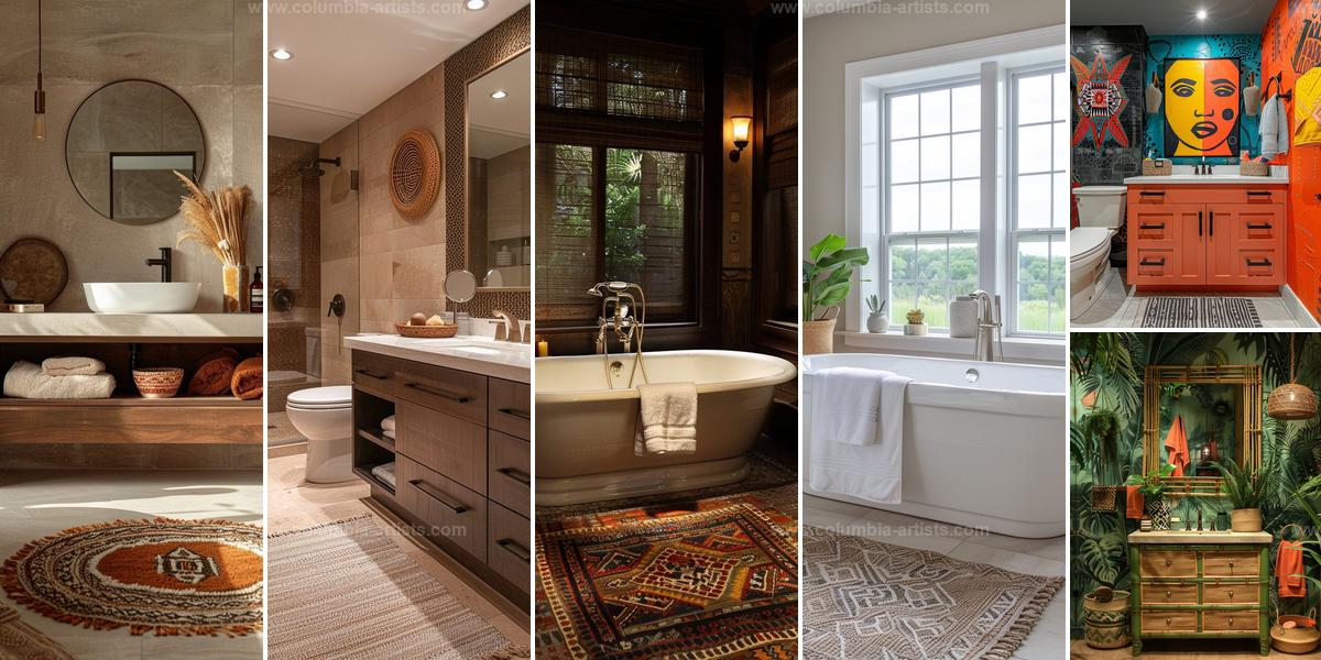 Best Afrohemian Bathroom Designs