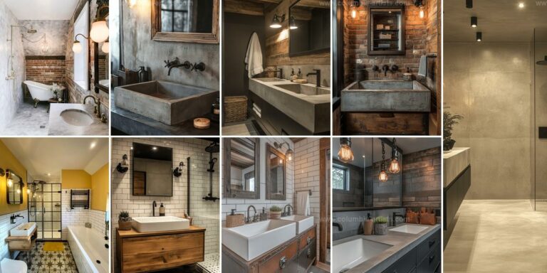 Best Bold Industrial Bathroom Ideas